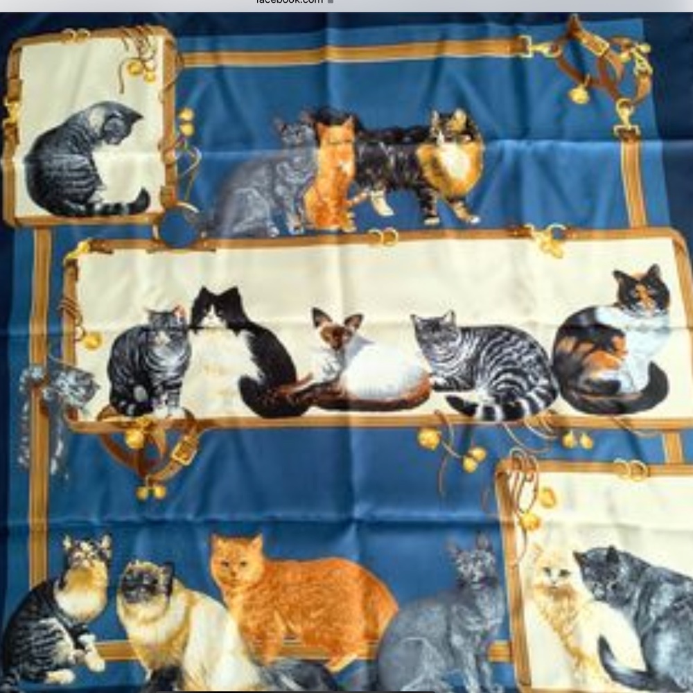 Brooks Brothers 100% silk scarf, beautiful like new!